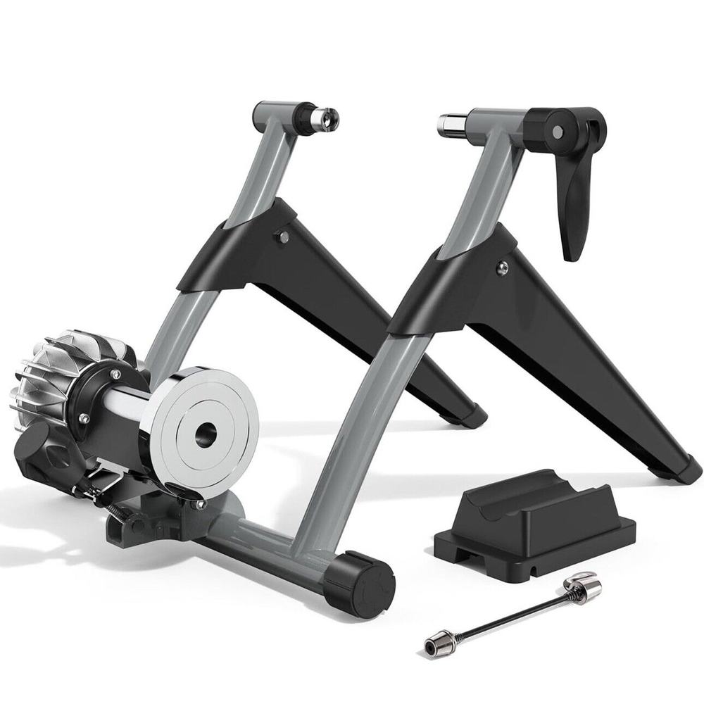 Sportneer Fluid Bike Trainer Stand - Indoor Riding, Foldable, Adjustable Fit